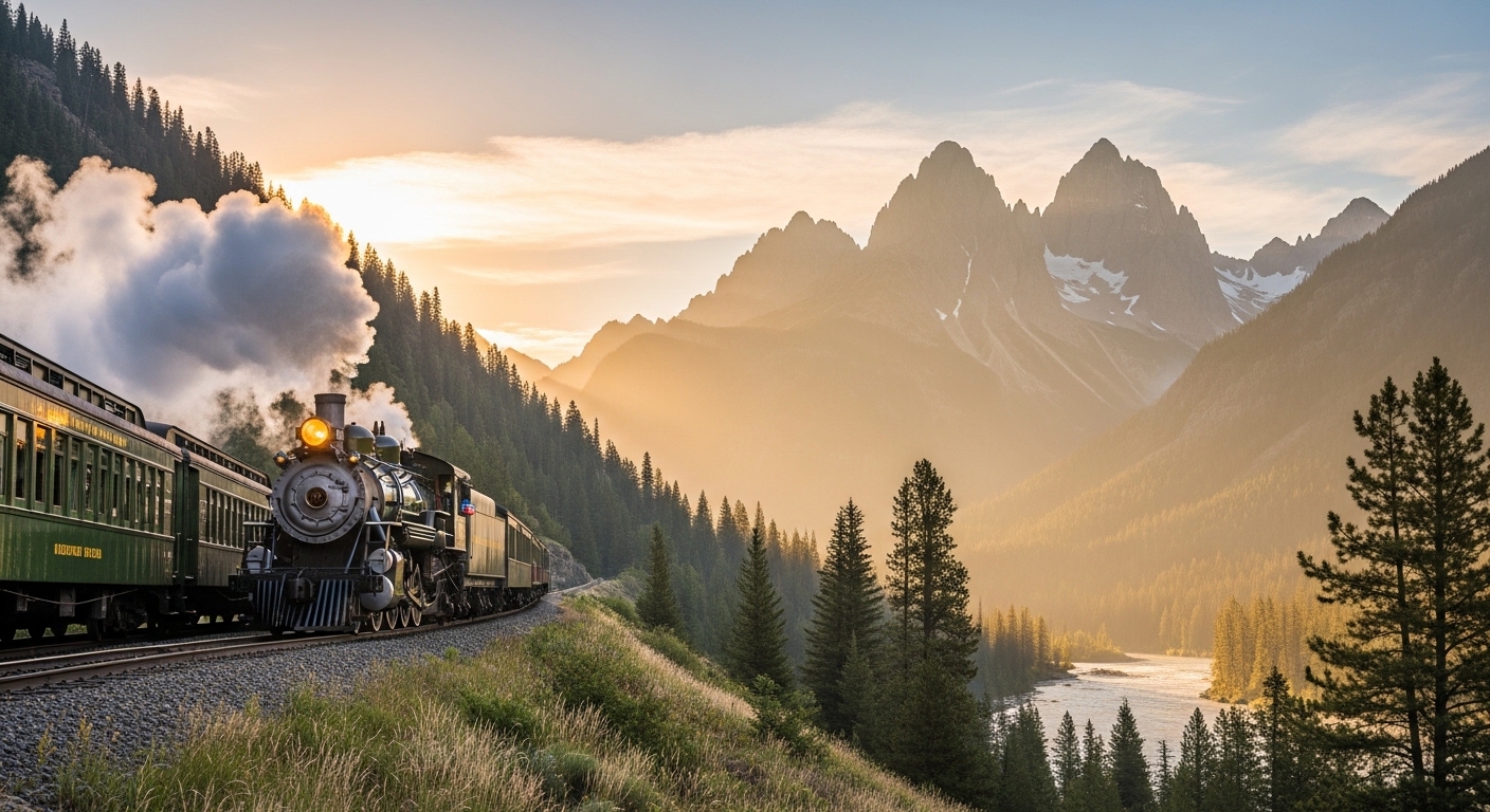The Magic of Traveling by Vintage Train