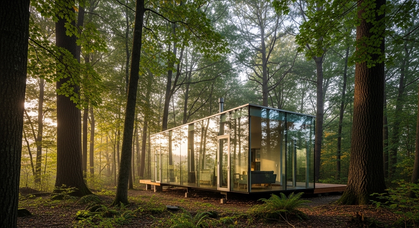 Places where nature and architecture blend