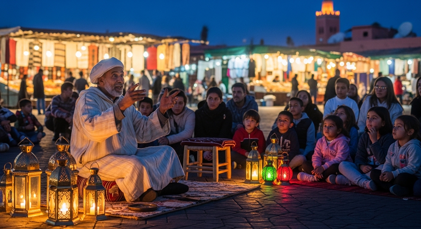 Local storytelling traditions travel
