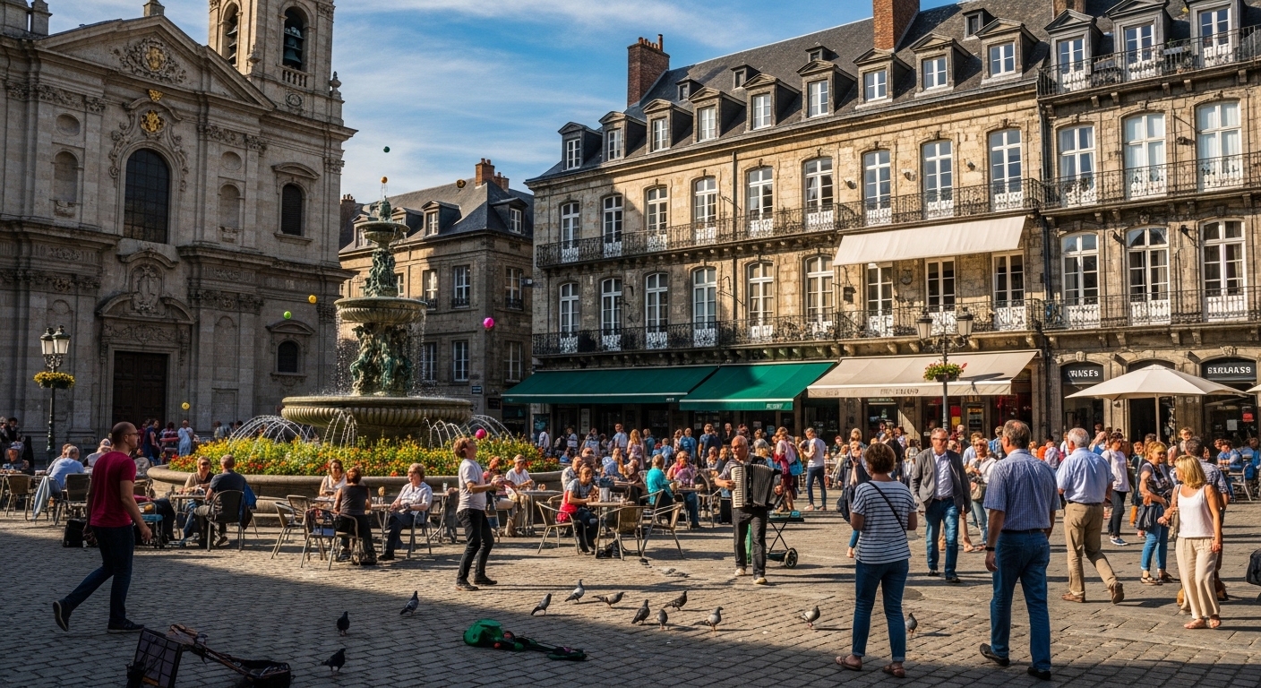 Cities famous for their public squares