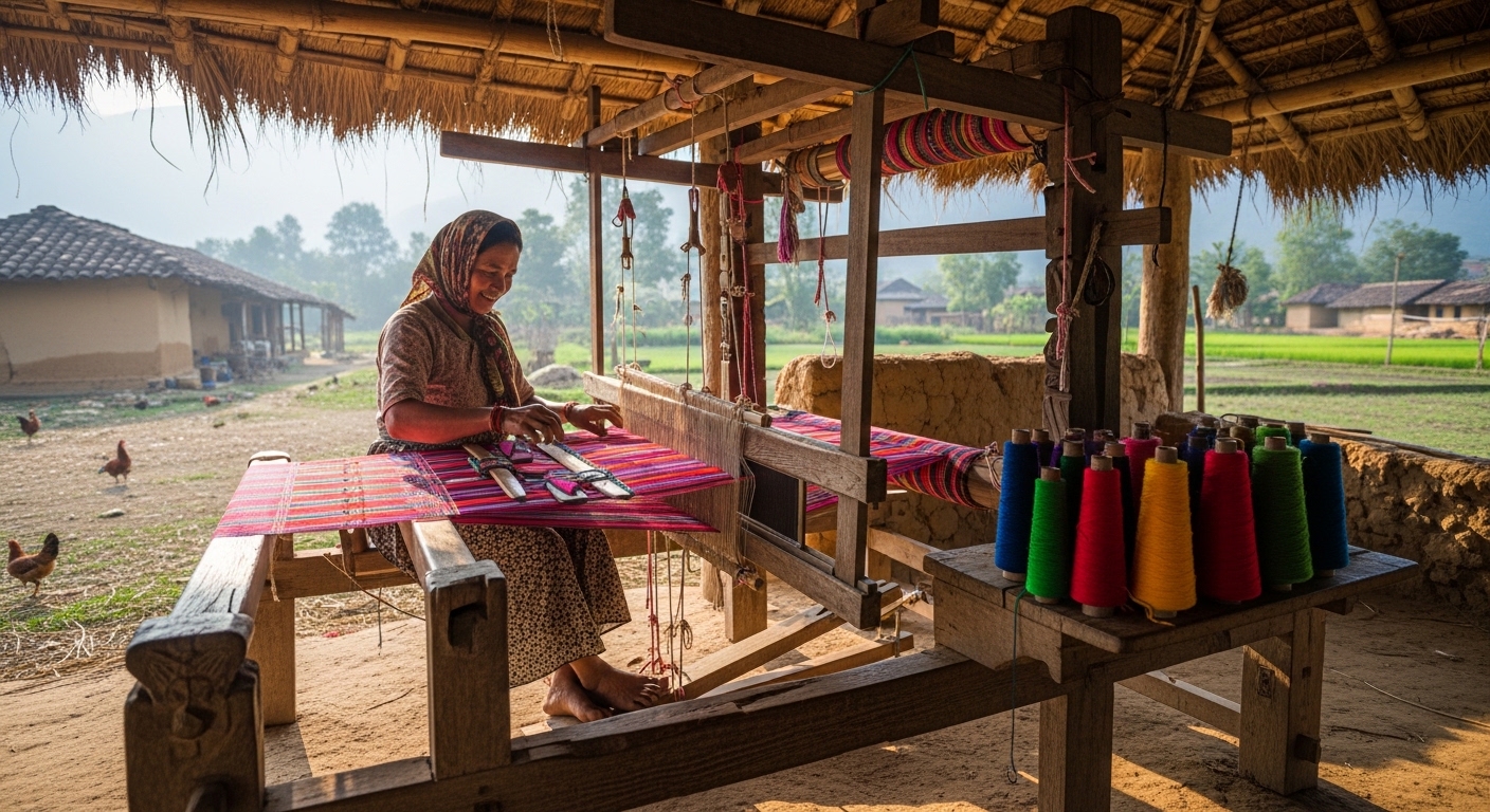 Explore Authentic Traditions in Weaving Communities