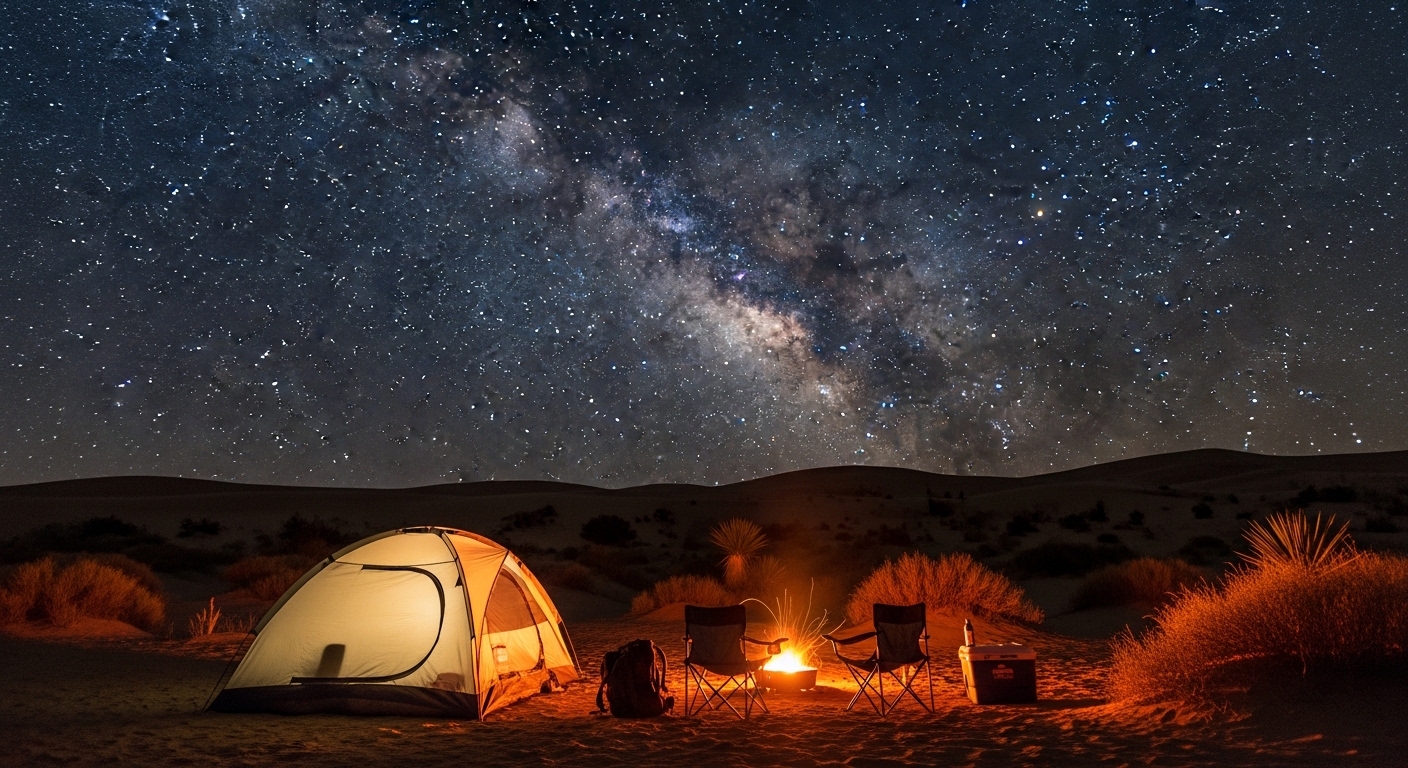 Stargazing camp destinations
