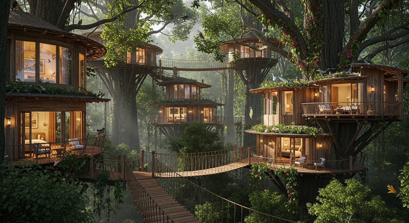 Sustainable Escapes in Beautiful Tree Village Destinations