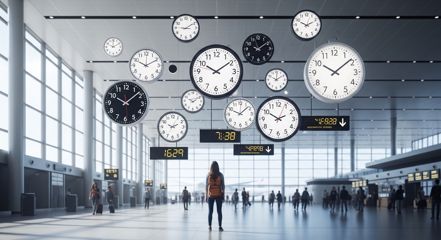 Exploring destinations with unique time zones