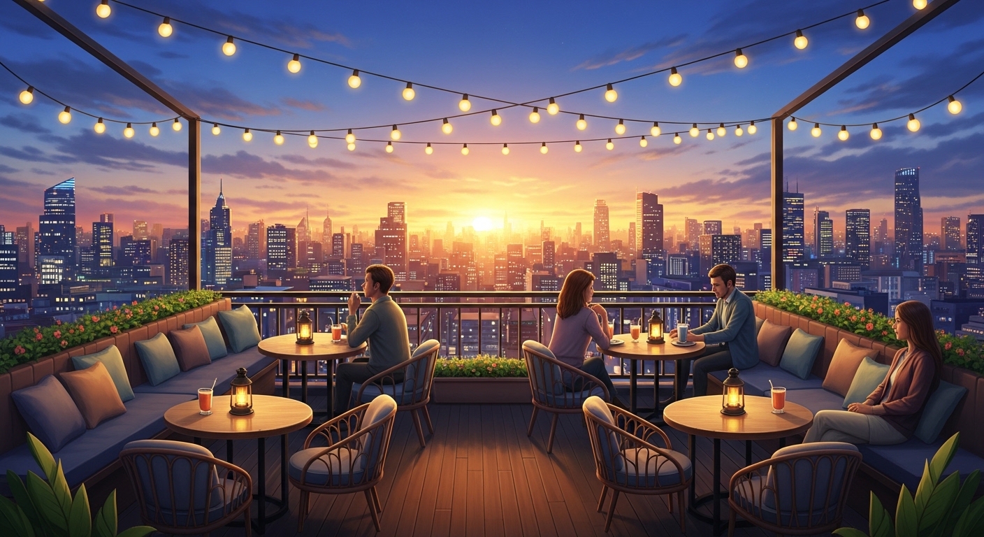 Find the Best Hidden Rooftop Cafés Worldwide