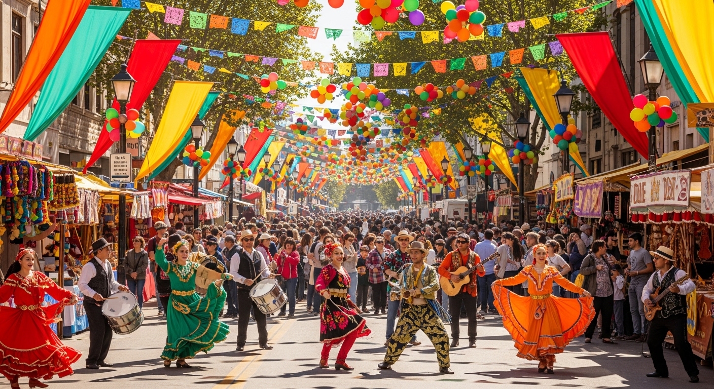 Unmissable Magic: Experience a Destination Through Its Street Festivals